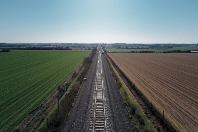 Halkalı-Kapıkule Demiryolu Hattı’nın ilk etabının test çalışmaları devam ediyor.