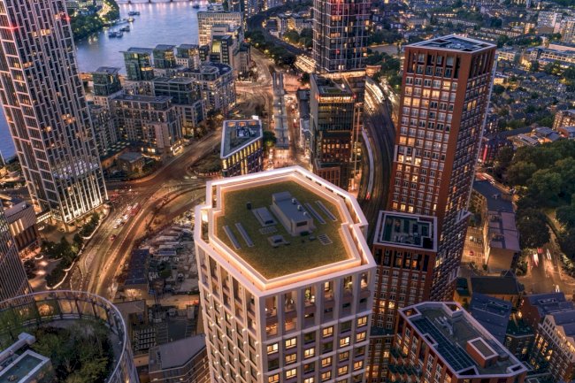 Londra’da yeni yaşam alanı: The Hexon Nine Elms- London Square