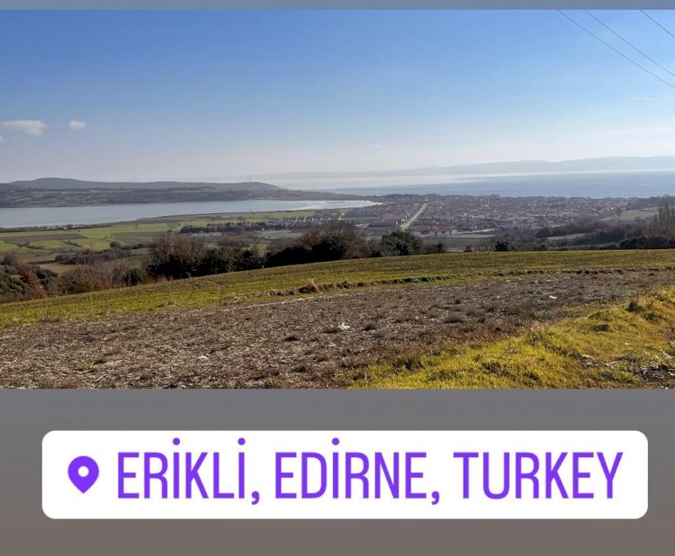 Erikli Edirne satılık arsa arazi