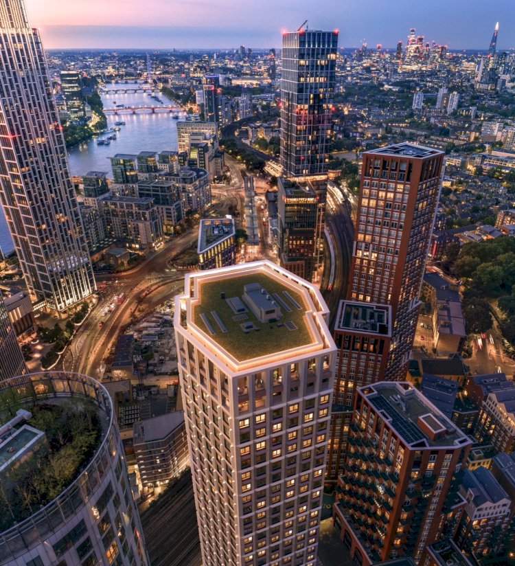 Londra’da yeni yaşam alanı: The Hexon Nine Elms- London Square